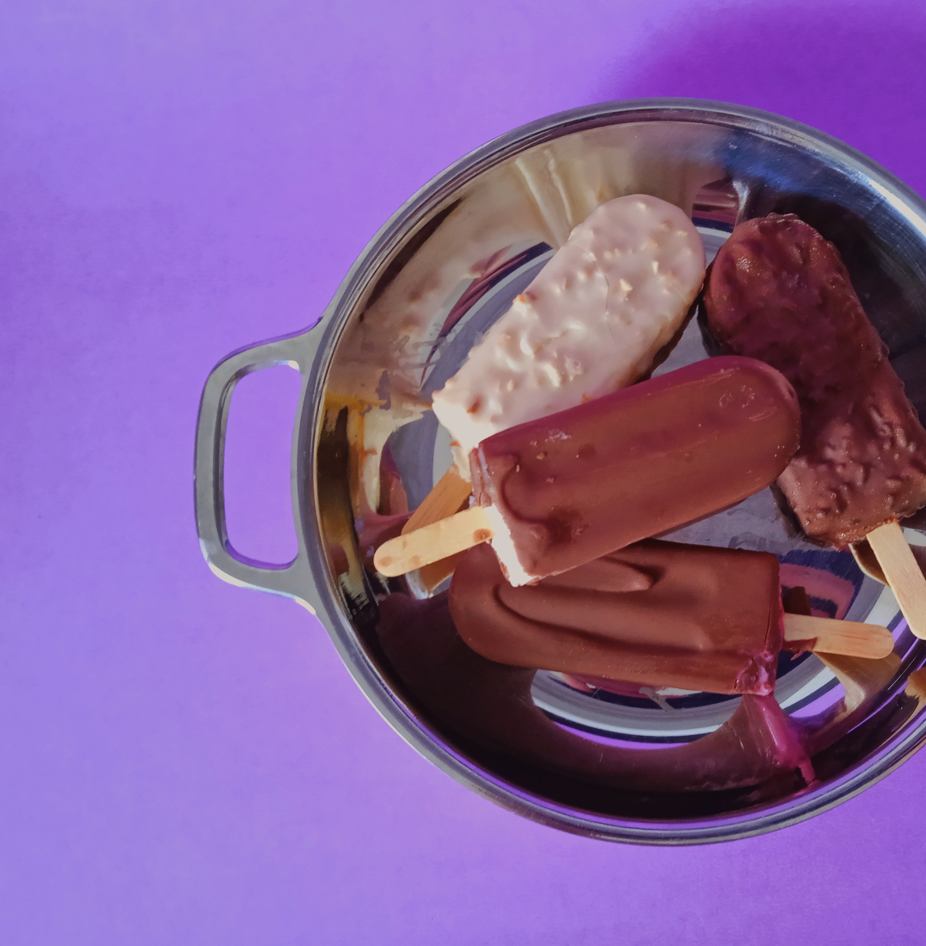 Picolés especiais gourmet